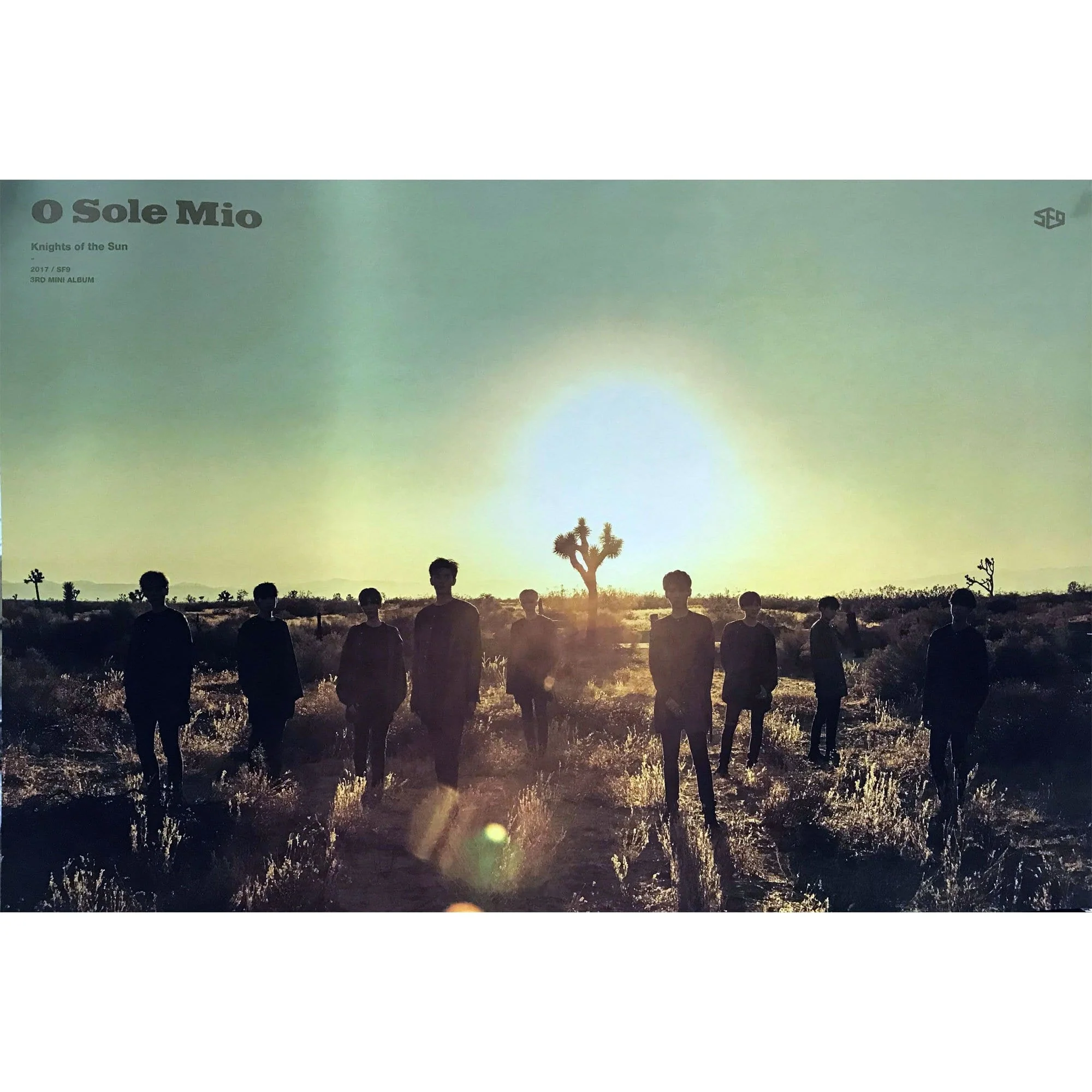 에스에프나인 | SF9 | 3RD MINI ALBUM [ KNIGHTS OF THE SUN ] | POSTER ONLY - Image 3