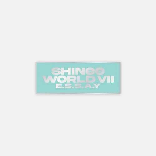 SHINee 2025 SHINee WORLD VII [ E.S.S.A.Y ] OFFICIAL MD | BADGE (LOGO VER.)