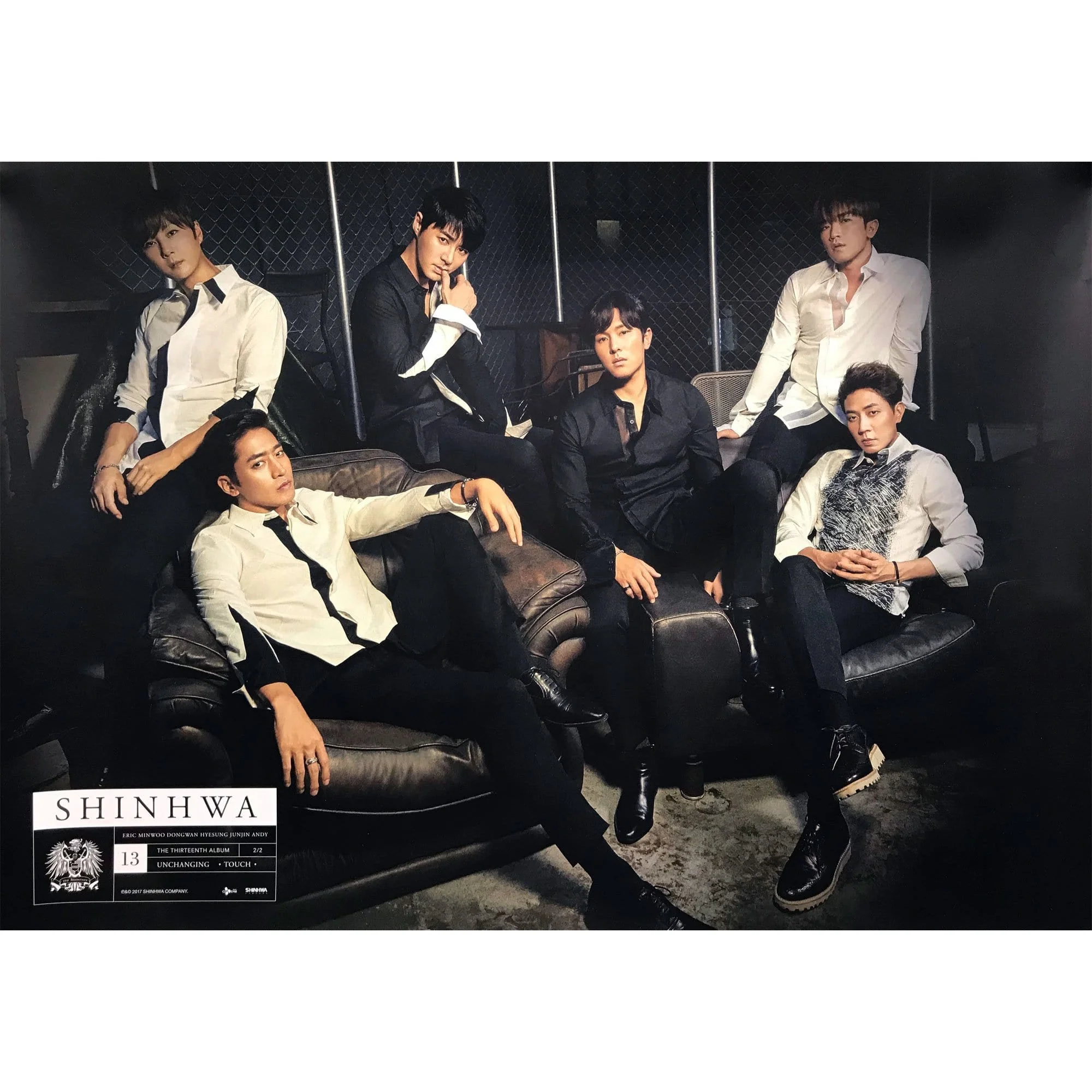 신화 | SHINHWA | 13TH ALBUM [ UNCHANGING - TOUCH ] | POSTER ONLY