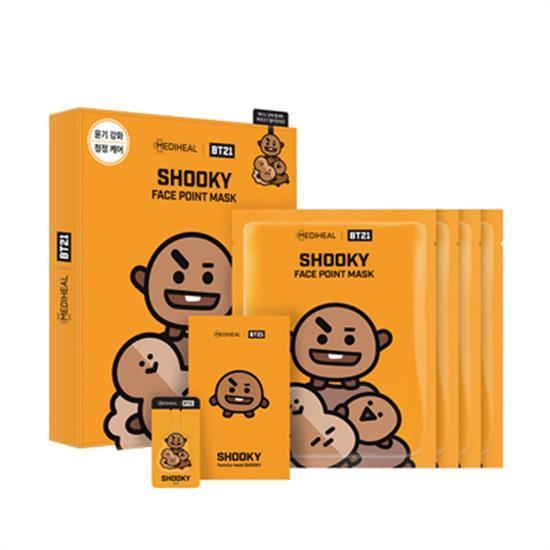 BT21 X MEDIHEAL FACE POINT MASK [ SHOOKY ]