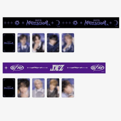 SKZOO [ BOX TAPE SET ] SKZ'S MAGIC SCHOOL + Photocard Set (4pcs)