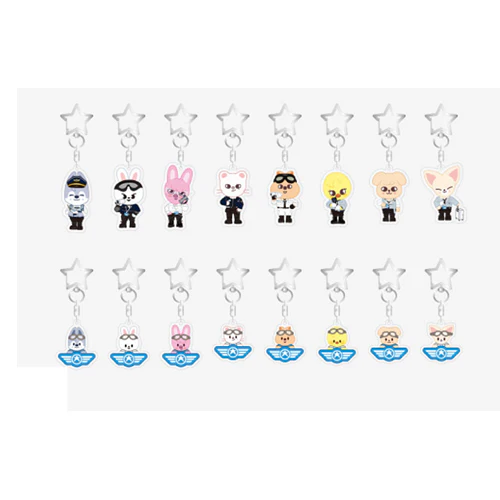 SKZOO SECRET KEYRING [ PILOT : FOR ★★★★★ ]