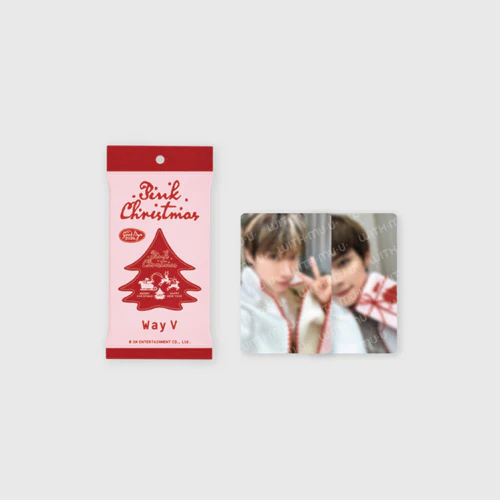 SM 2024 PINK CHRISTMAS OFFICIAL MD [ PHOTOCARD RANDOM PACK ] - Image 11