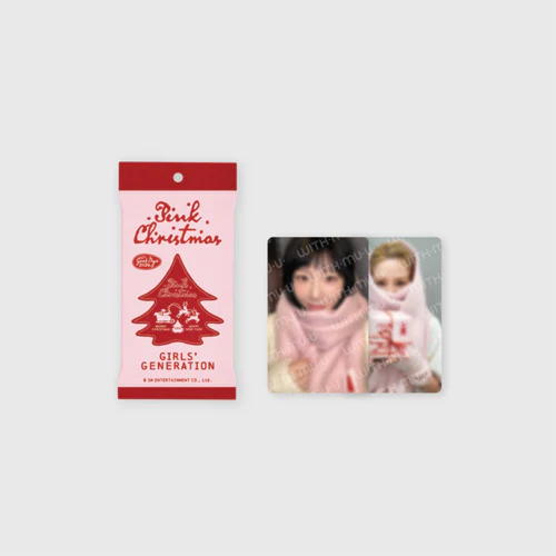 SM 2024 PINK CHRISTMAS OFFICIAL MD [ PHOTOCARD RANDOM PACK ] - Image 6