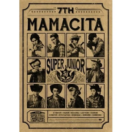 슈퍼주니어 | SUPER JUNIOR 7TH ALBUM [ MAMACITA ] B VERSION