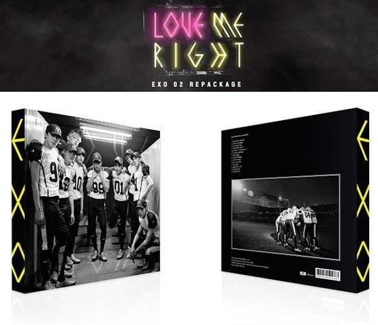 엑소 | EXO 2ND REPACKAGE ALBUM [ LOVE ME RIGHT ] CHINESE VER.