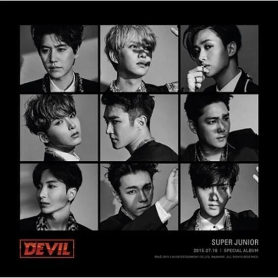 슈퍼주니어 | SUPER JUNIOR 1ST COMPILATION ALBUM [ DEVIL ]