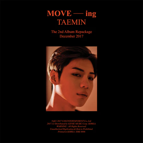 태민 | TAEMIN 2ND ALBUM REPACKAGE [ MOVE-ING ]