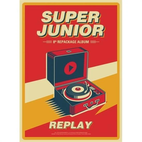 슈퍼주니어 | SUPER JUNIOR 8TH ALBUM REPACKAGE [ REPLAY ]
