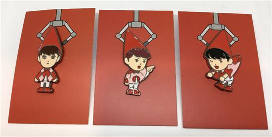 엑소 | EXO [ MELODY FAIRY ] PIN BADGE RED VER.