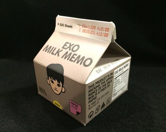 엑소 | EXO MILK MEMO CHEN VERSION