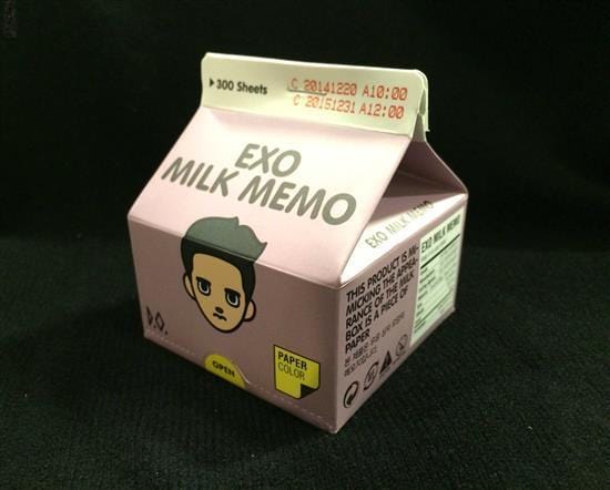 엑소 | EXO MILK MEMO D.O VERSION