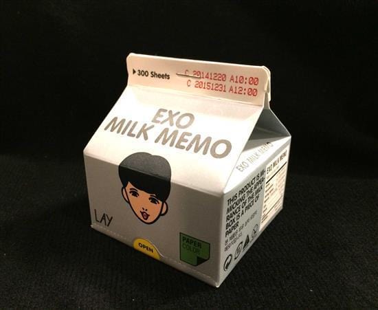 엑소 | EXO MILK MEMO LAY VERSION