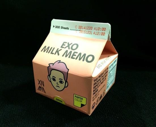 엑소 | EXO MILK MEMO XIUMIN VERSION