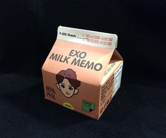 엑소 | EXO MILK MEMO CHANYEOL VERSION