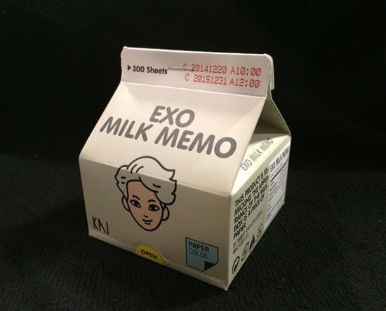 엑소 | EXO MILK MEMO KAI VERSION