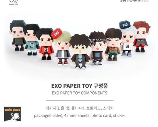 엑소 | EXO [ PAPER TOY ] 5TH ANNIVERSARY VER.