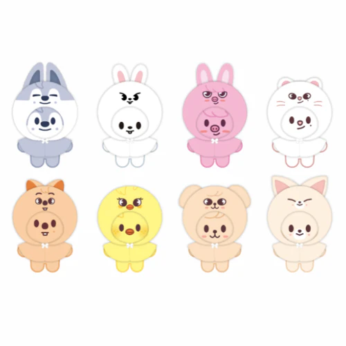 STRAY KIDS 5TH FANMEETING SKZ 5'CLOCK MD [ SKZOO 10CM PLUSH OUTFIT ]
