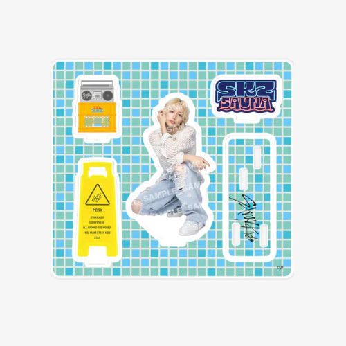 STRAY KIDS ACRYLIC STAND / STRAY KIDS JYP JAPAN POPUP STORE 2025 OFFICIAL GOODS - Image 6