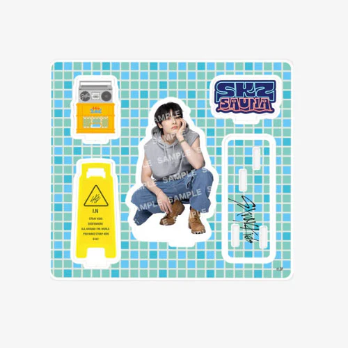 STRAY KIDS ACRYLIC STAND / STRAY KIDS JYP JAPAN POPUP STORE 2025 OFFICIAL GOODS - Image 8