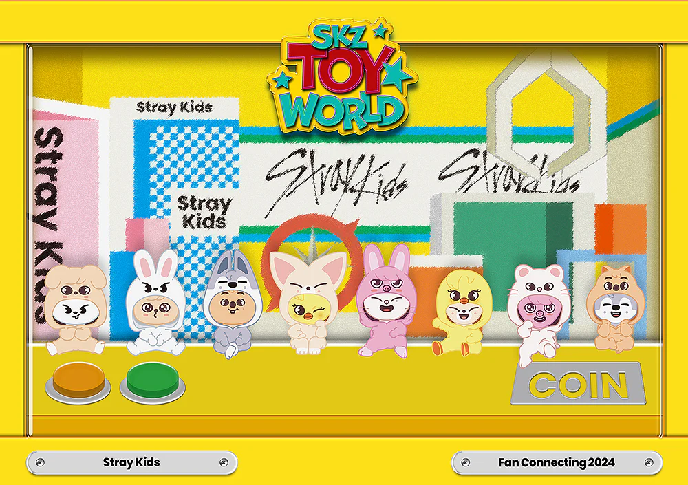 Stray Kids Fan Connecting 2024 "SKZ TOY WORLD [REGULAR EDITION] BLU-RAY