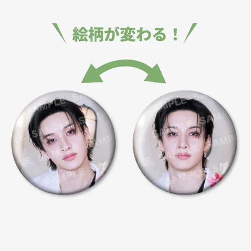 STRAY KIDS [ HOLLOW ] LENTICULAR PHOTO BADGE