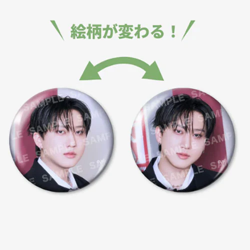 STRAY KIDS [ HOLLOW ] LENTICULAR PHOTO BADGE - Image 3