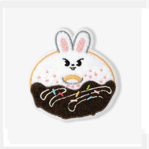 STRAY KIDS SKZOO POPUP STORE 2025 OFFICIAL GOODS [ CHENILLE EMBROIDERY COASTER ] - Image 2