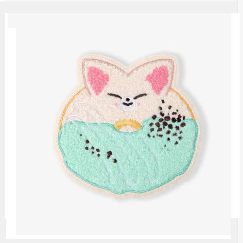 STRAY KIDS SKZOO POPUP STORE 2025 OFFICIAL GOODS [ CHENILLE EMBROIDERY COASTER ] - Image 8