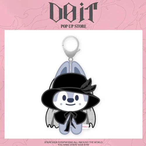 STRAY KIDS [ COSTUME MAGNET PLUSH KEYRING ] DO IT POP-UP STORE OFFICIAL MERCH - Image 2