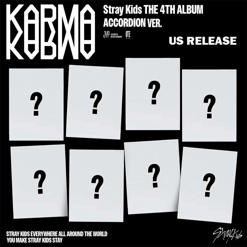 STRAY KIDS THE 4TH ALBUM [ KARMA ]  ACCORDION VER. US Release
