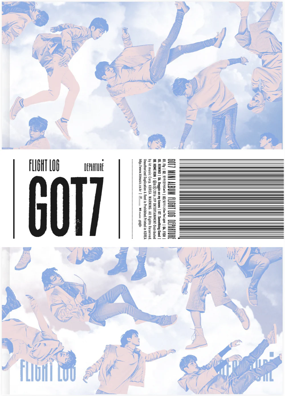 갓세븐 | GOT7 5TH MINI ALBUM [ FLIGHT LOG: DEPARTURE ] - Image 2