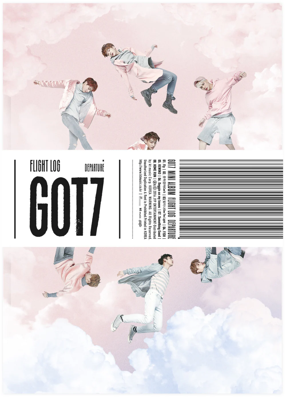 갓세븐 | GOT7 5TH MINI ALBUM [ FLIGHT LOG: DEPARTURE ] - Image 3