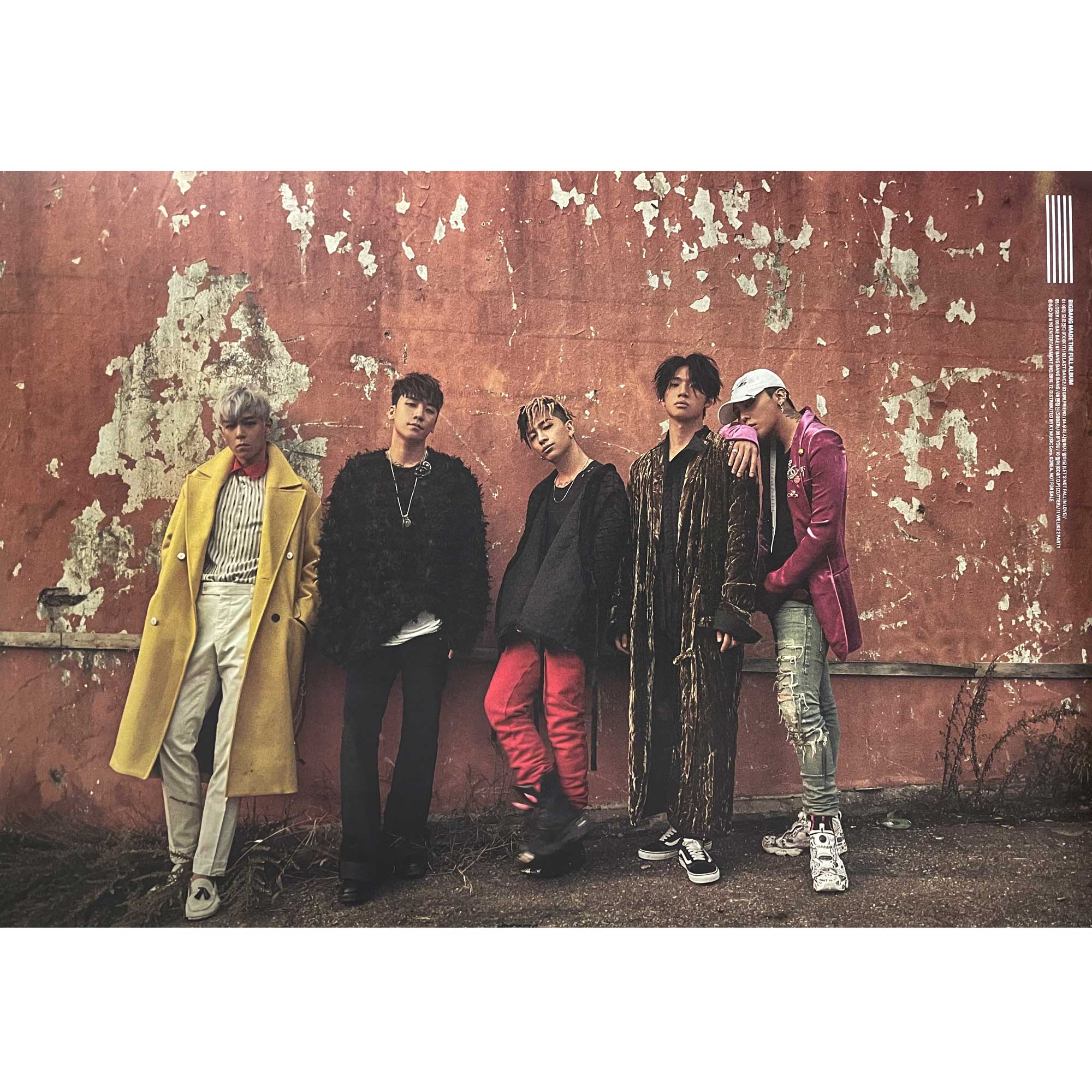 빅뱅 | BIGBANG | THE FULL ALBUM [ MADE ] | (DOUBLE SIDED) POSTER ONLY - Image 2