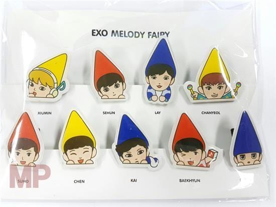 엑소 | EXO [ MELODY FAIRY ] CLIP TONGS SET