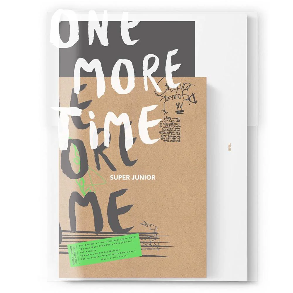 슈퍼주니어 | SUPER JUNIOR 1ST MINI ALBUM [ ONE MORE TIME ] REGULAR VERSION