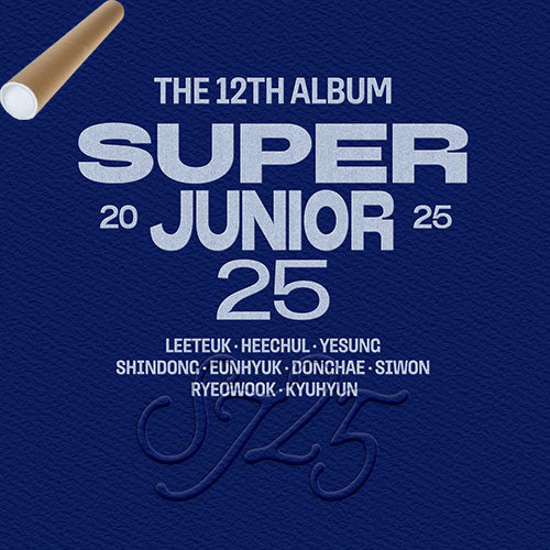 SUPER JUNIOR THE 12TH ALBUM [ SUPER JUNIOR25 ] PHOTOBOOK VER. 9SET+2POSTER