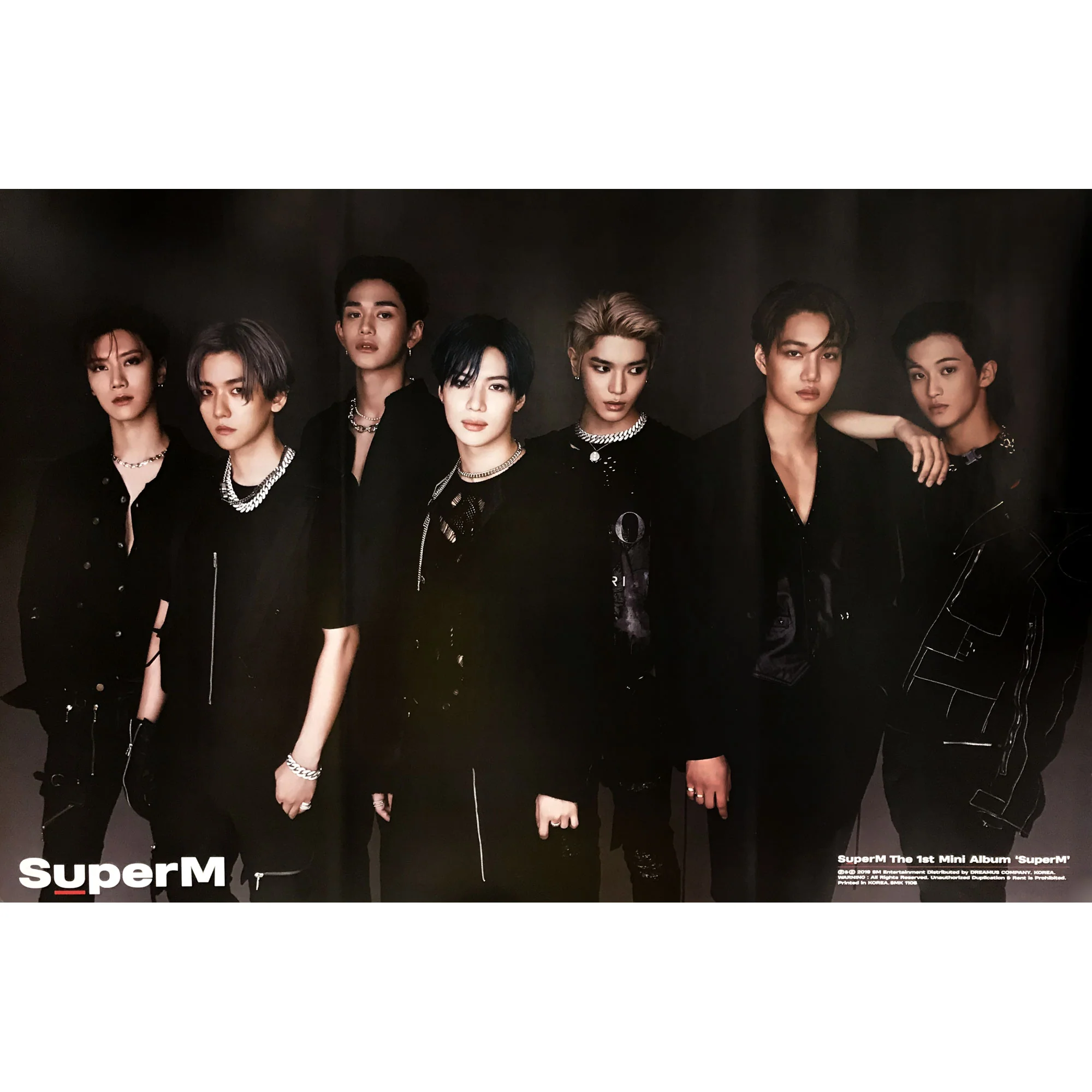슈퍼엠 | SUPERM | 1ST MINI ALBUM [ SUPERM ] | (GROUP VER.) POSTER ONLY