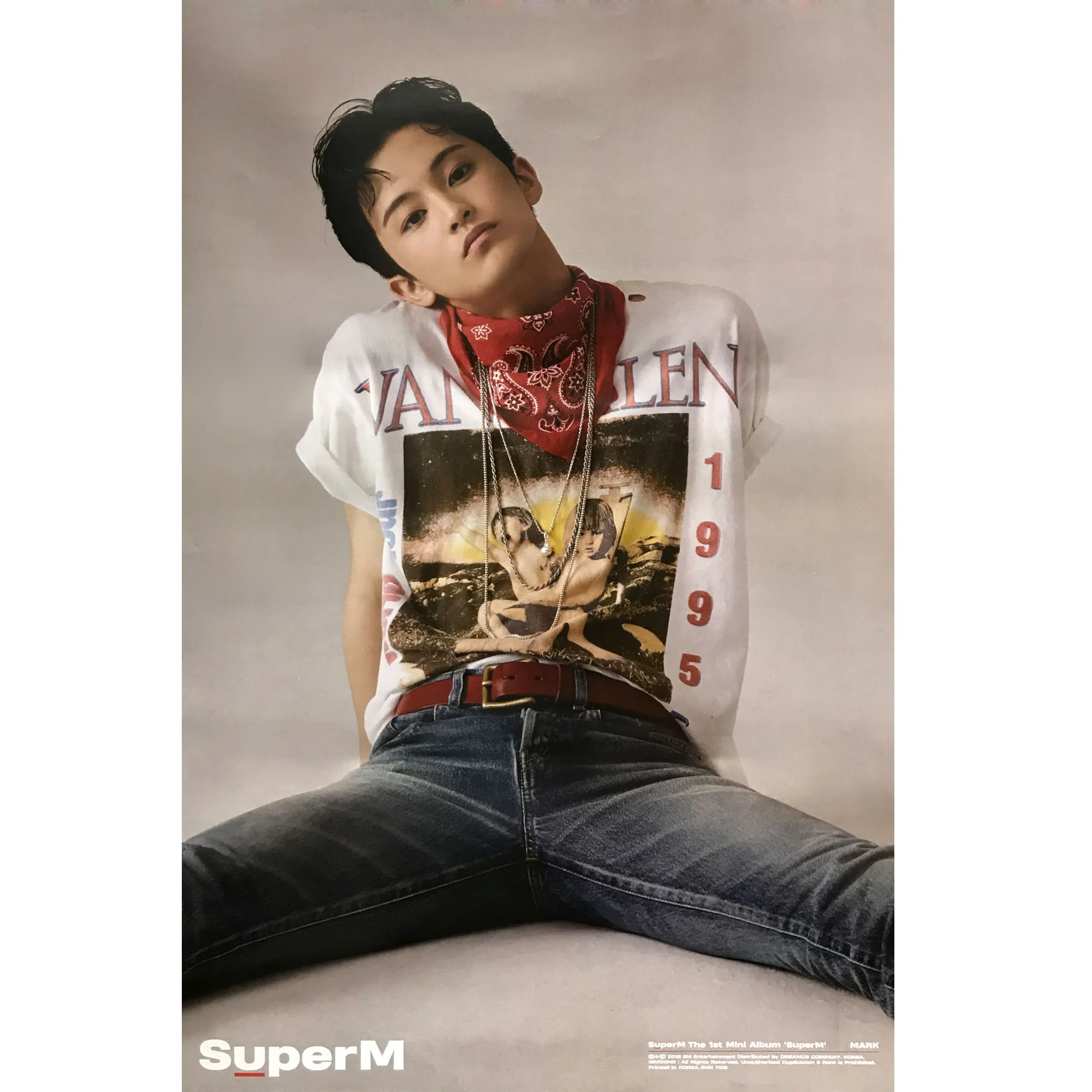 슈퍼엠 | SUPERM | 1ST MINI ALBUM [ SUPERM ] | (MARK VER.) POSTER ONLY