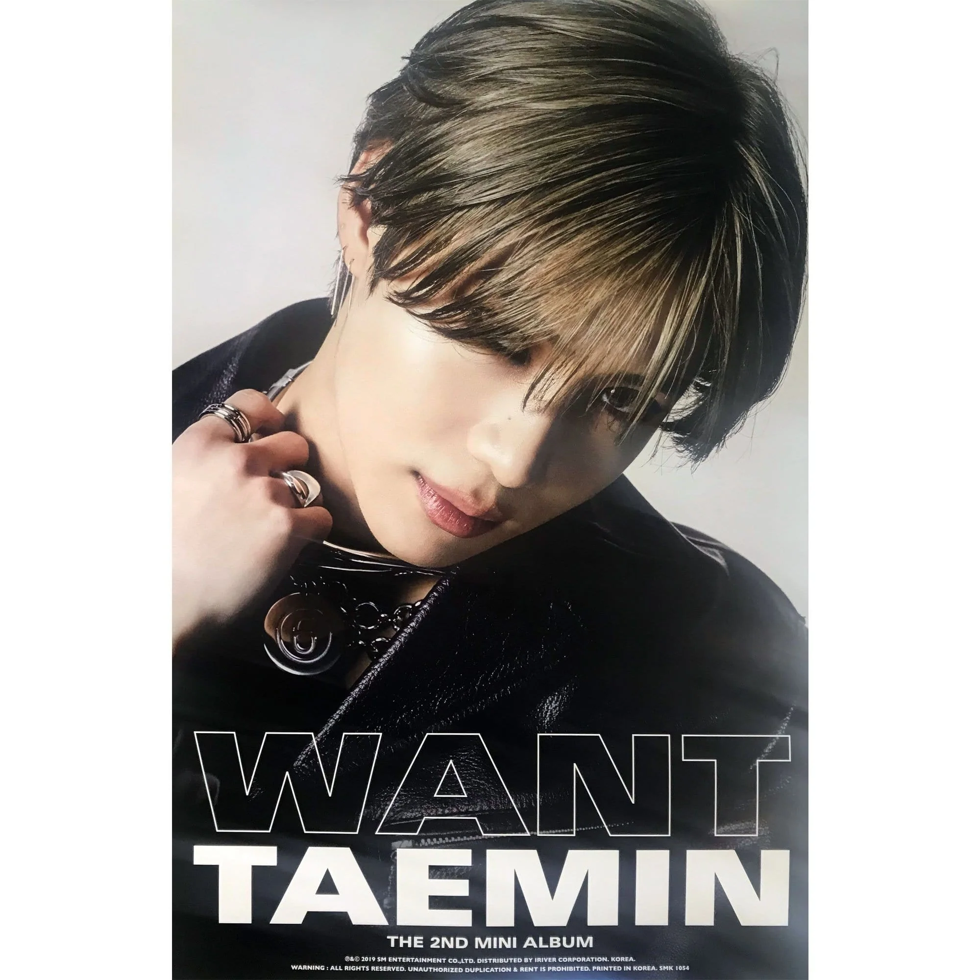 태민 | TAEMIN | 2ND MINI ALBUM [ WANT ] | POSTER ONLY - Image 4