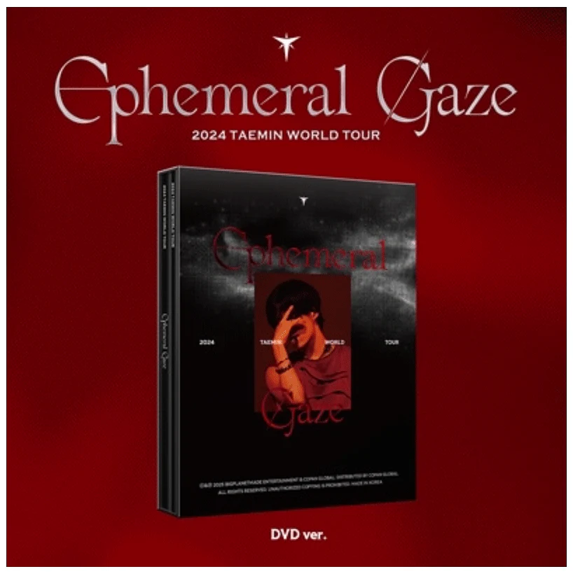 TAEMIN WORLD TOUR [ EPHEMERAL GAZE ] IN INCHEON DVD VER.+ POB