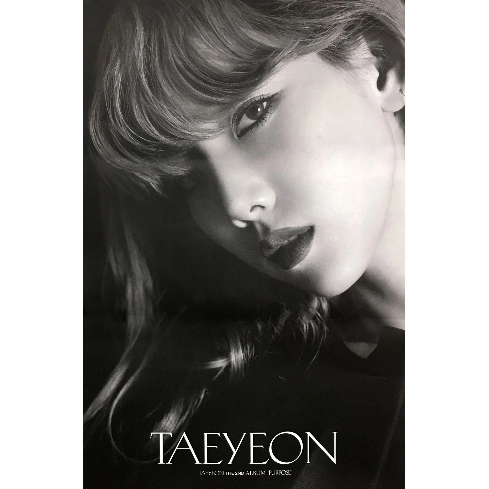 태연 | TAEYEON | 2ND ALBUM [ PURPOSE ] | (DELUXE - A VER.) POSTER ONLY