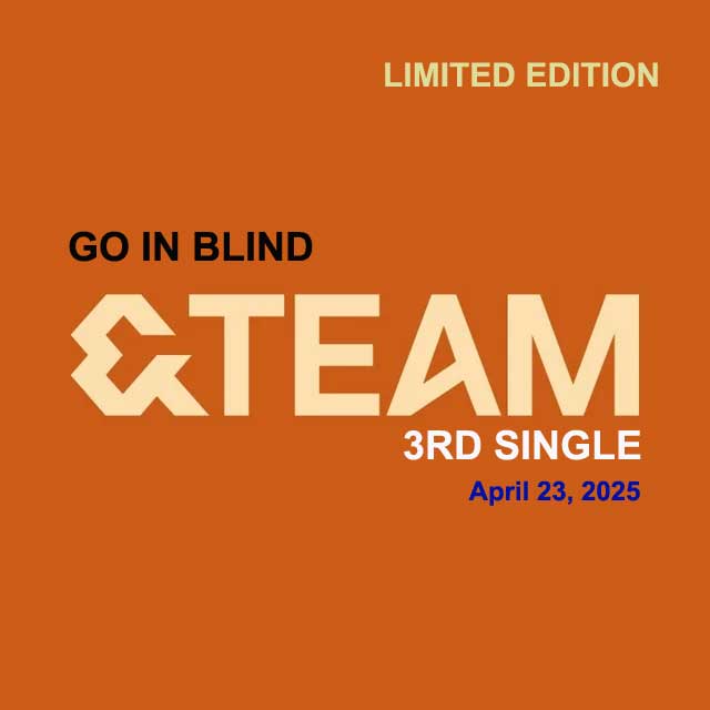 &TEAM 3rd single [Go In Blind] [Limited Edition] TOWER RECORDS - Image 2