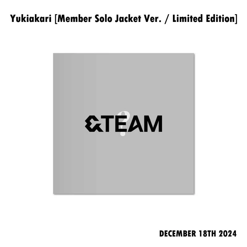 &TEAM Yukiakari [Member Solo Jacket Ver. / Limited Edition] JAPAN RELEASE - Image 10