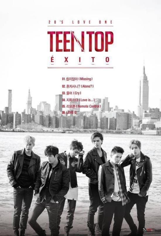 틴탑 | TEEN TOP | 5TH MINI ALBUM [ 20'S LOVE ONE EXITO ] | POSTER ONLY