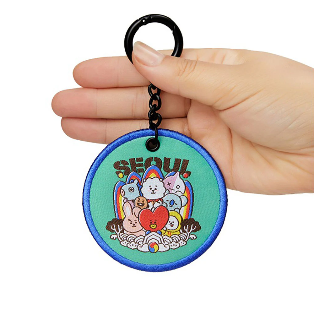 BT21 [ THE CITY EDITION ] WAPPEN KEYRING - Image 3