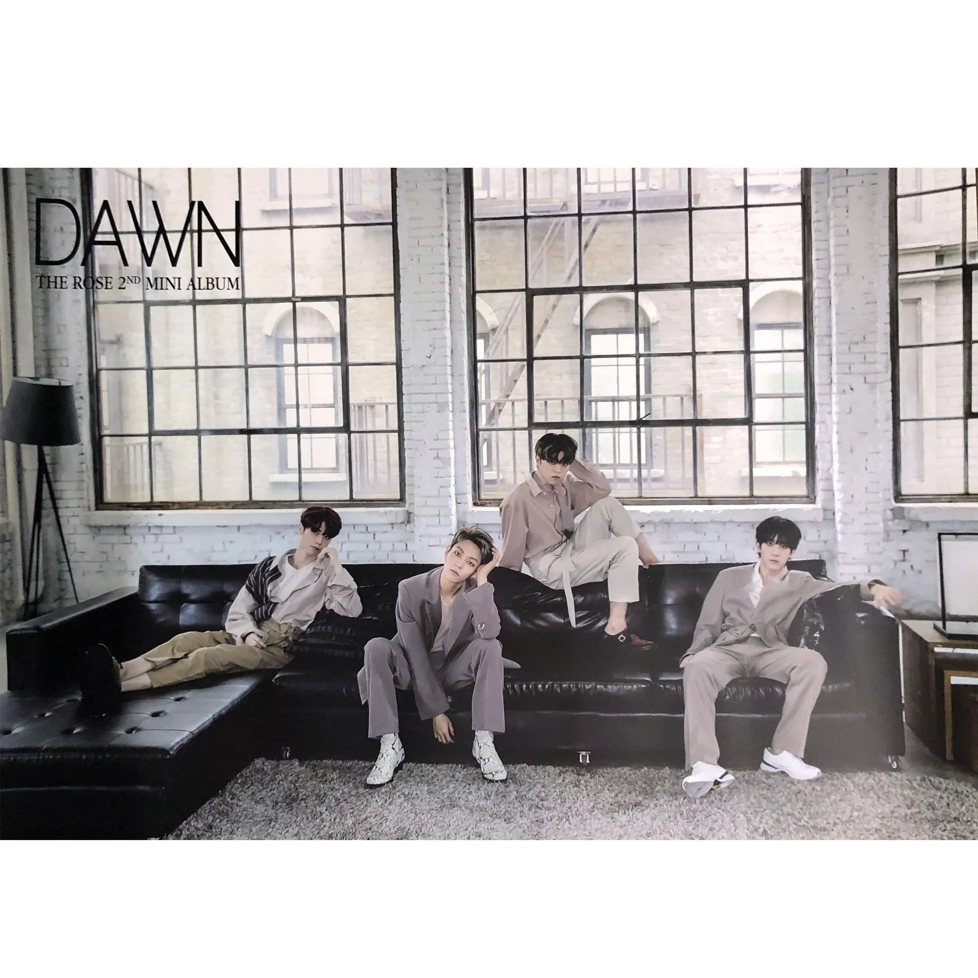 더 로즈 | THE ROSE | 2ND MINI ALBUM [ DAWN ] | POSTER ONLY
