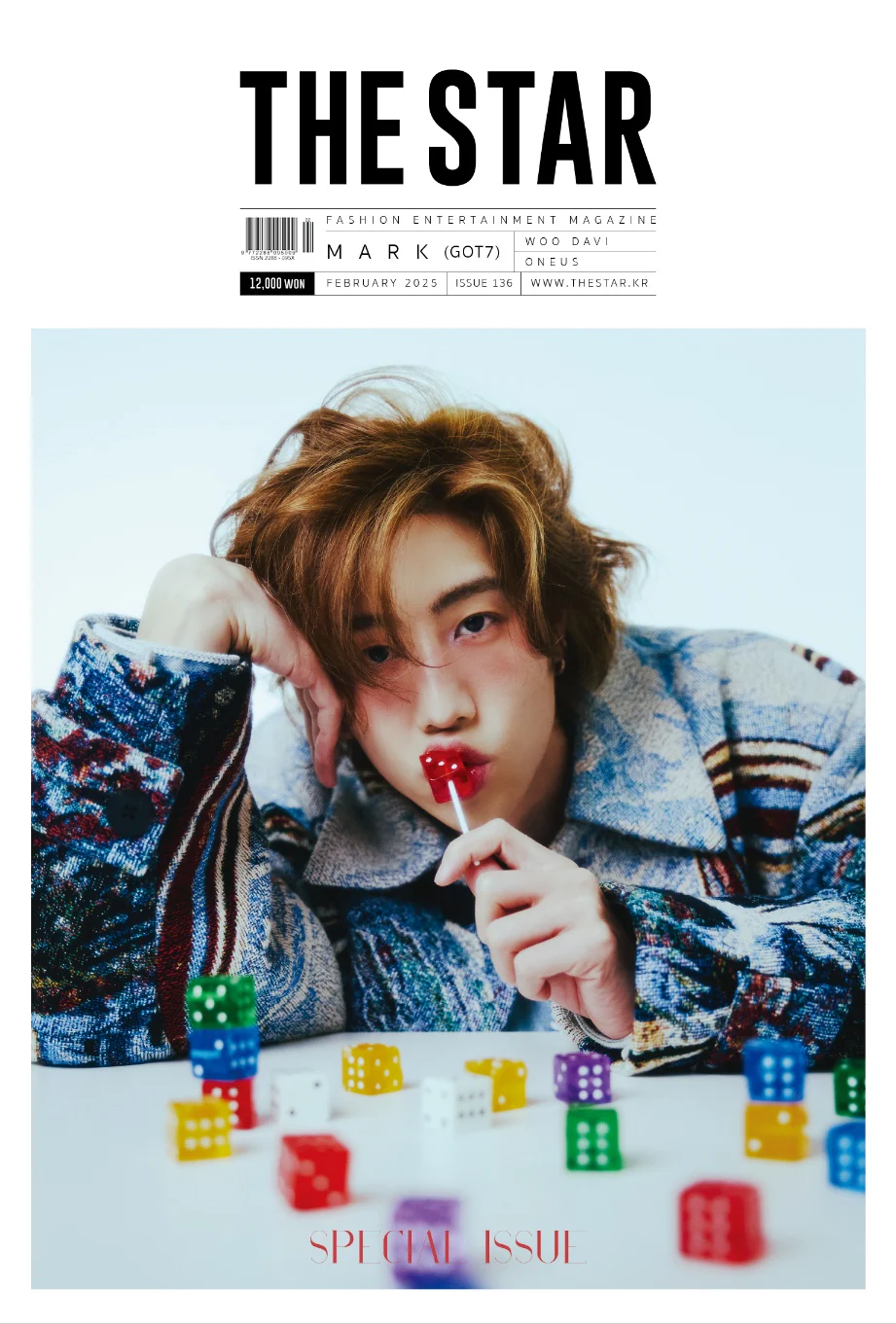 THE STAR 2025-02 [ MARK (GOT7) ]+2PC (1 MARK+1 ONEUS)