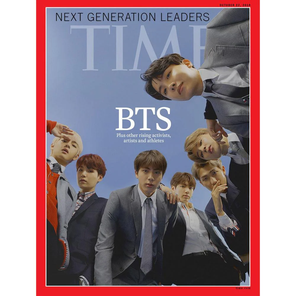 타임 | TIME MAGAZINE 2018-10 [ NEXT GENERATION LEADERS BTS ] ASIA EDITION