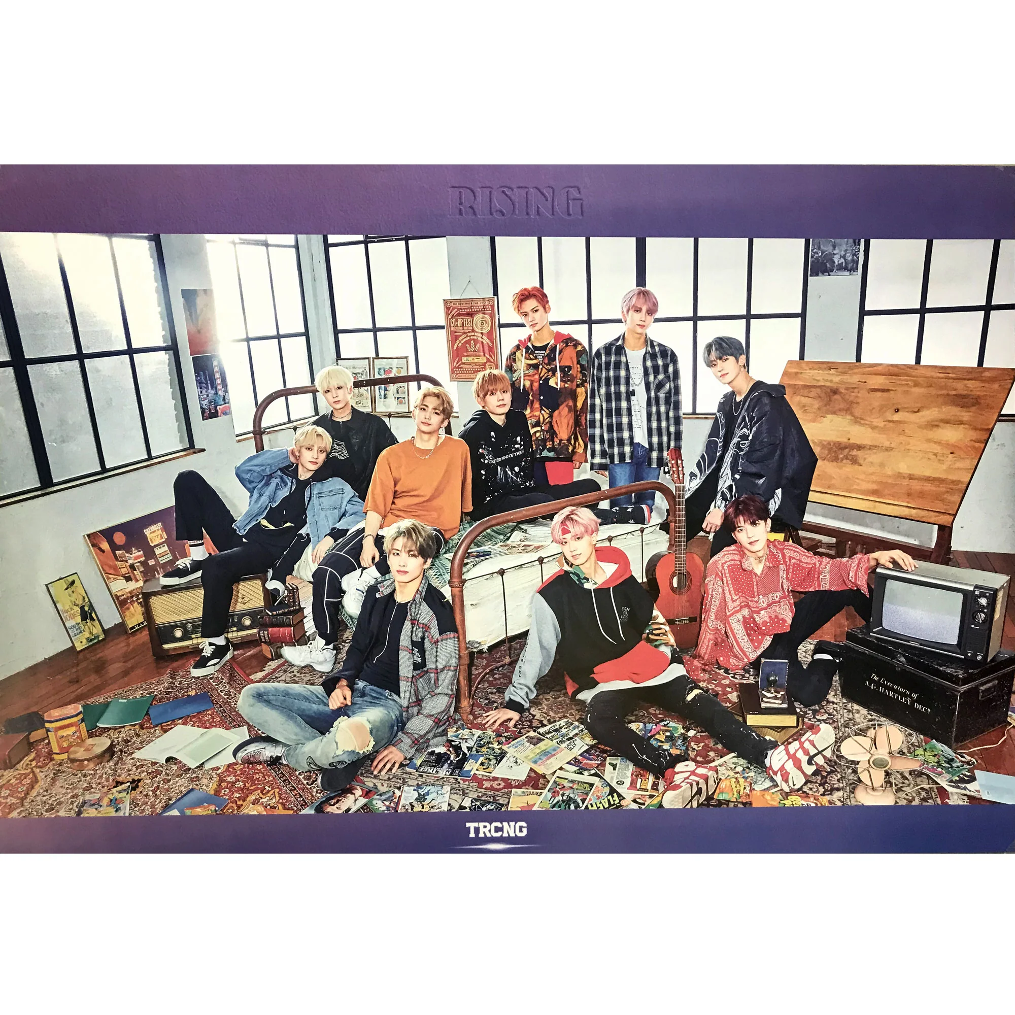 티알씨엔지 | TRCNG | 2ND SINGLE ALBUM [ RISING ] | (B VER.) POSTER ONLY